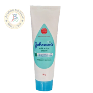Johnson’s baby cream milk + rice 50g(Indian)