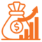 money increase icon